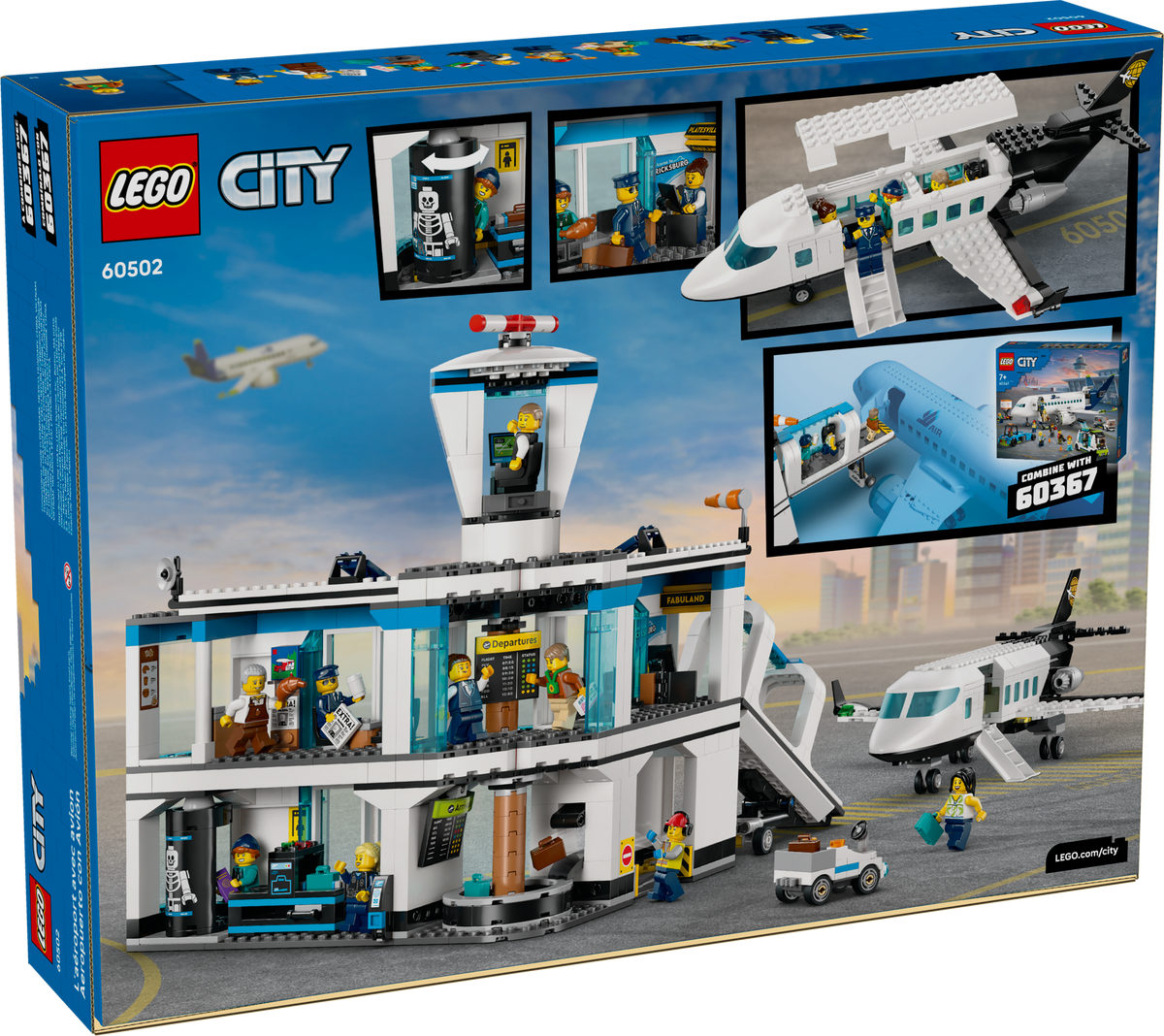 60502 Airport with Airplane product image 2, provided for visual reference and product detail review
