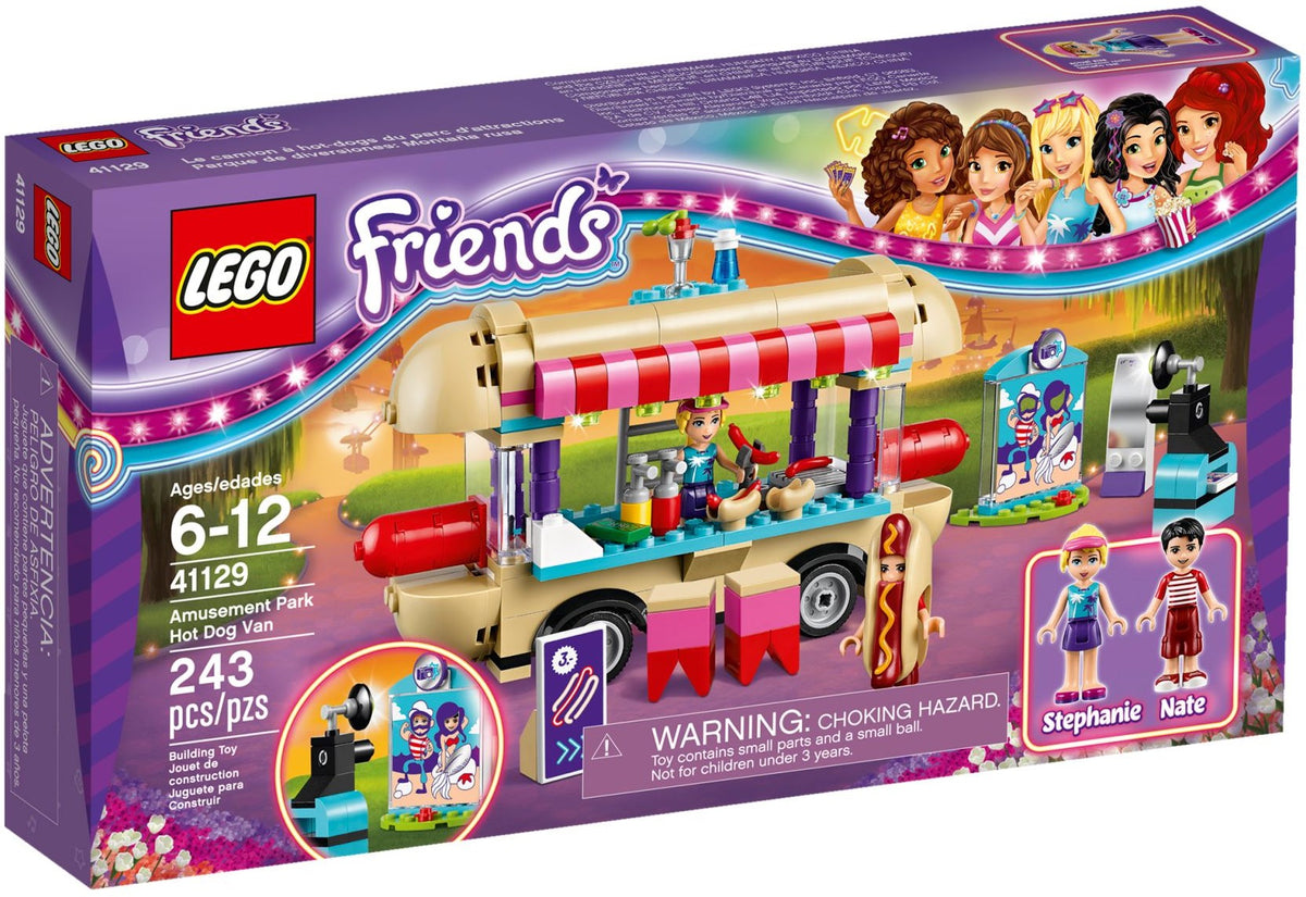 41129 Amusement Park Hot Dog Van product image 1, provided for visual reference and product detail review