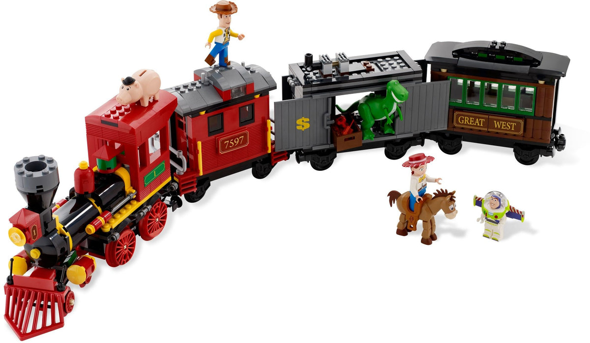 7597 Western Train Chase OPEN BOX NEW product image 2, provided for visual reference and product detail review