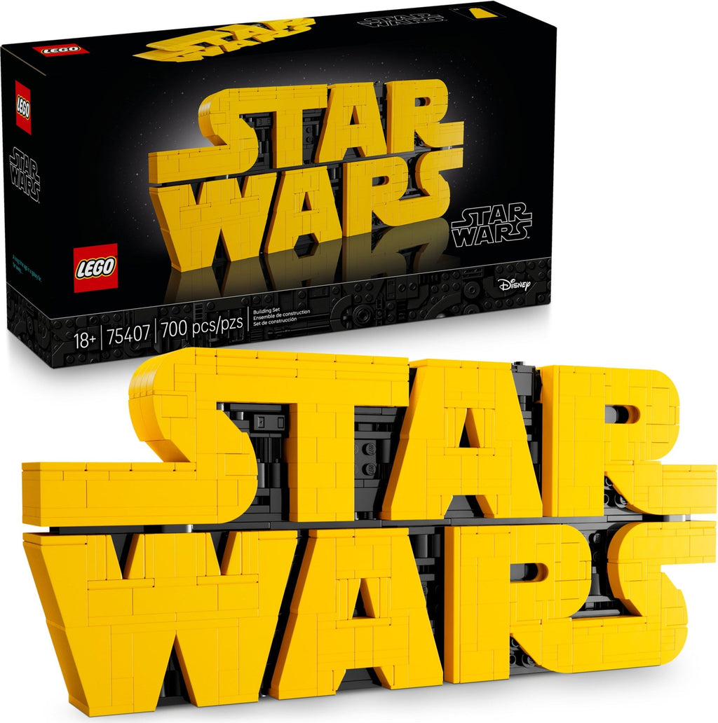 75407 Brick-Built Star Wars Logo product image 1, provided for visual reference and product detail review