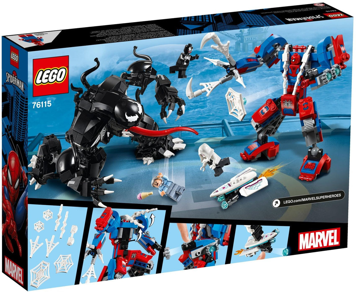 76115 LEGO Spider Mech vs. Venom product image 2, provided for visual reference and product detail review