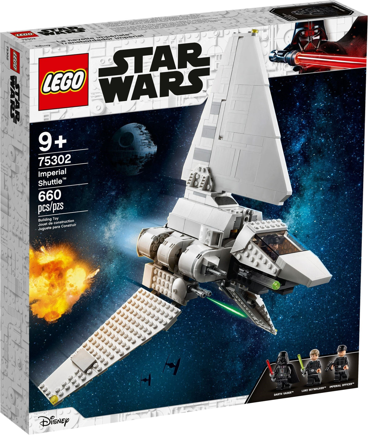75302 LEGO Imperial Shuttle product image 1, provided for visual reference and product detail review