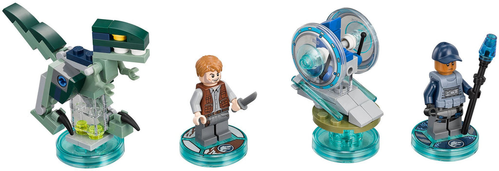 71205 Jurassic World Team Pack PRE-OWNED CERTIFIED product image 2, provided for visual reference and product detail review