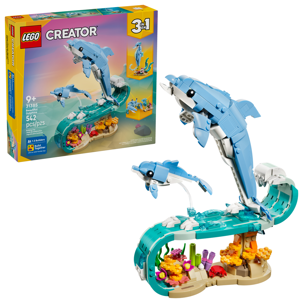 31385 Sea Animals: Beautiful Dolphins product image 1, provided for visual reference and product detail review