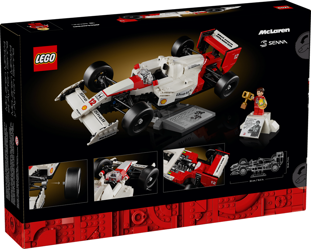 10330 LEGO McLaren MP4/4 & Ayrton Senna product image 2, provided for visual reference and product detail review