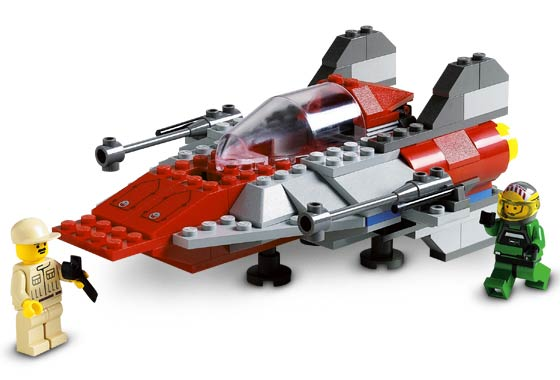 7134 A-wing Fighter PRE-OWNED CERTIFIED product image 2, provided for visual reference and product detail review