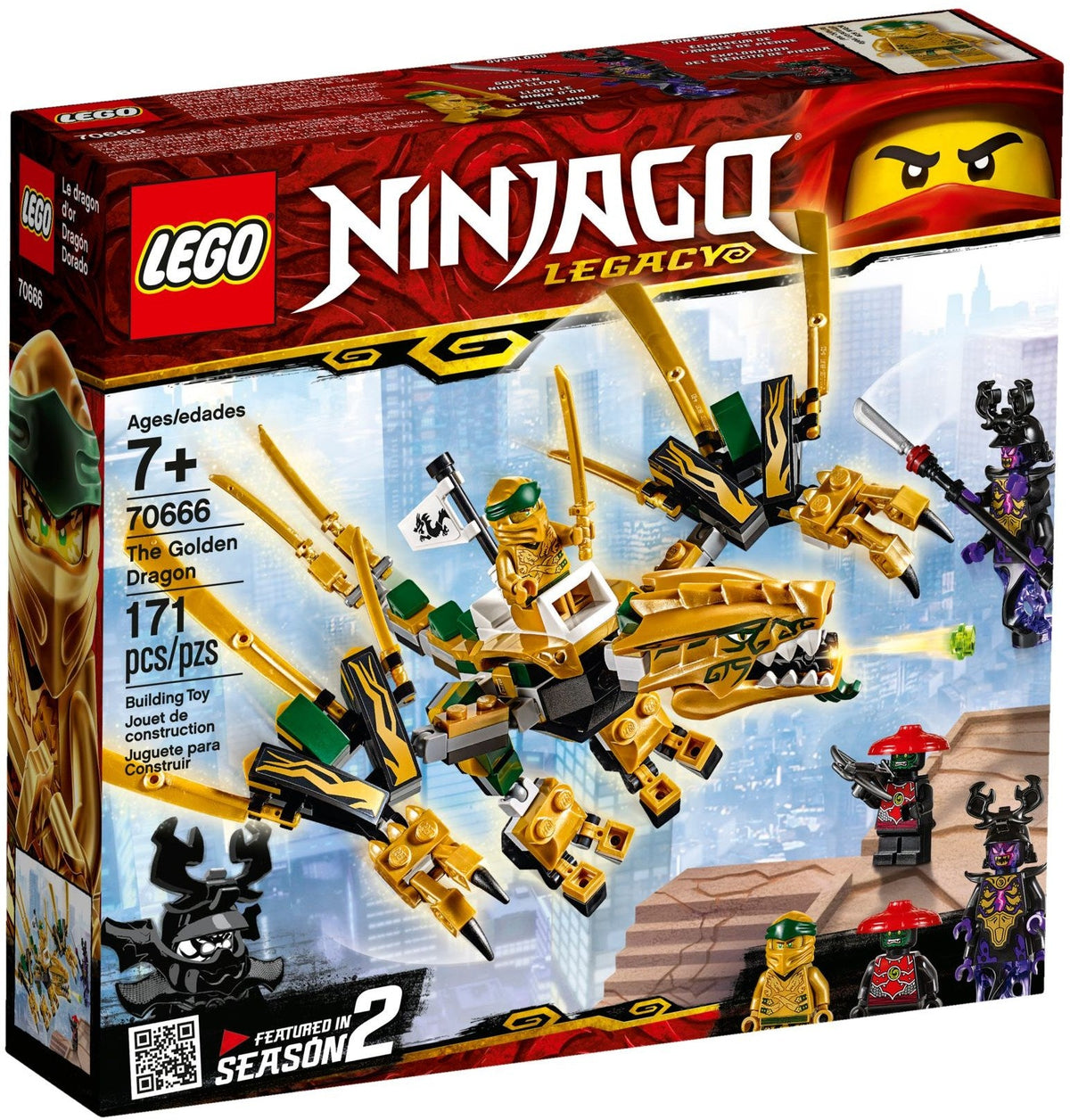 70666 LEGO The Golden Dragon product image 1, provided for visual reference and product detail review