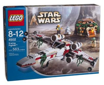 4502 X-wing Fighter (Dagobah), Blue box product image 2, provided for visual reference and product detail review