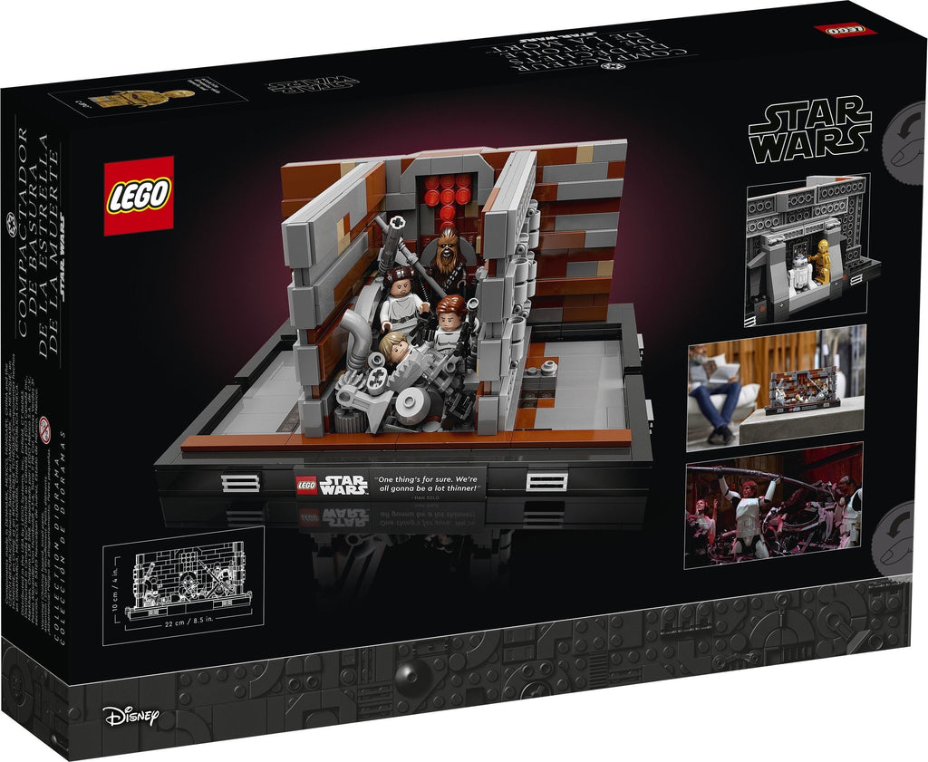 75339 Death Star Trash Compactor Diorama PRE-OWNED CERTIFIED product image 2, provided for visual reference and product