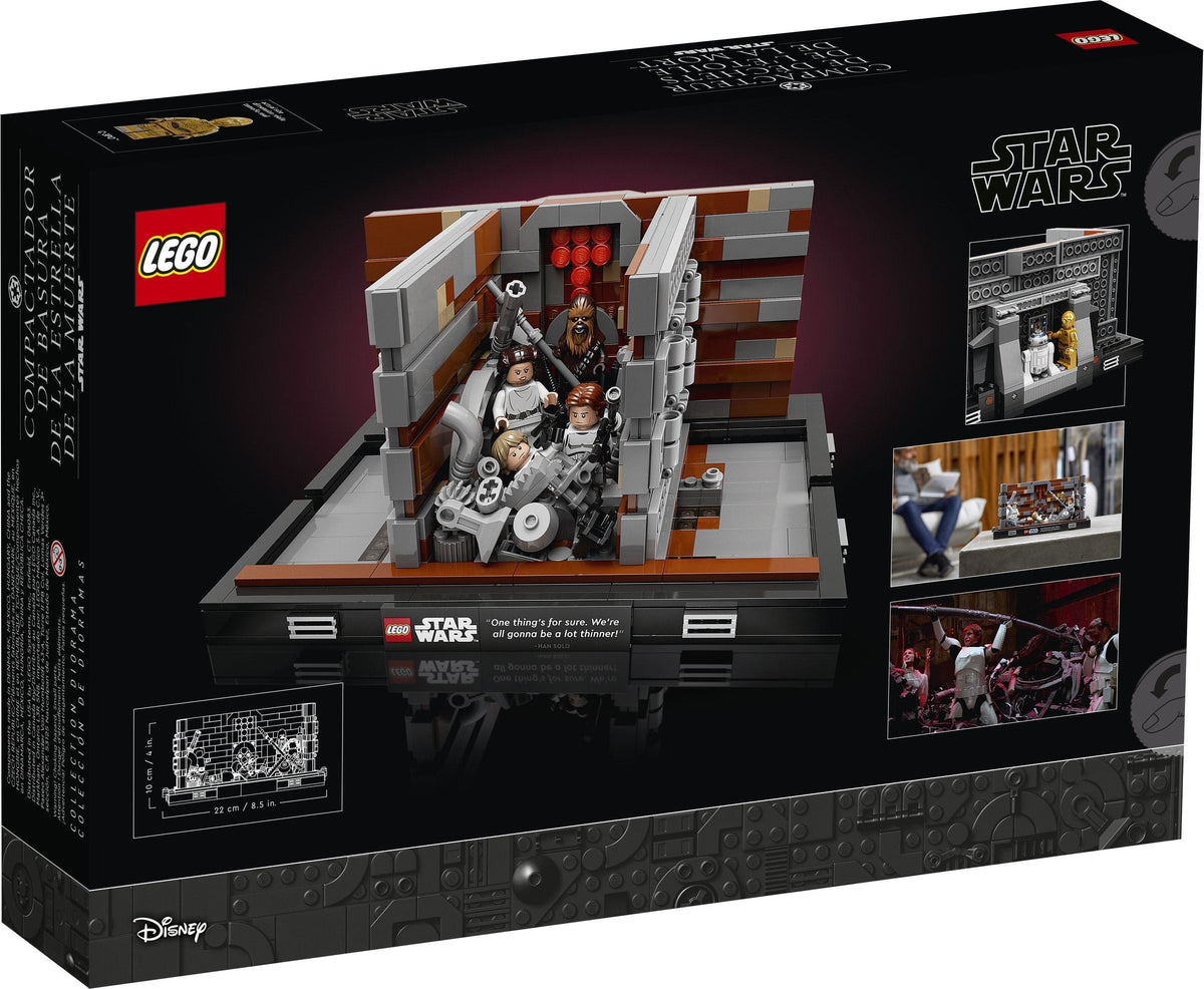 75339 Death Star Trash Compactor Diorama PRE-OWNED CERTIFIED product image 2, provided for visual reference and product
