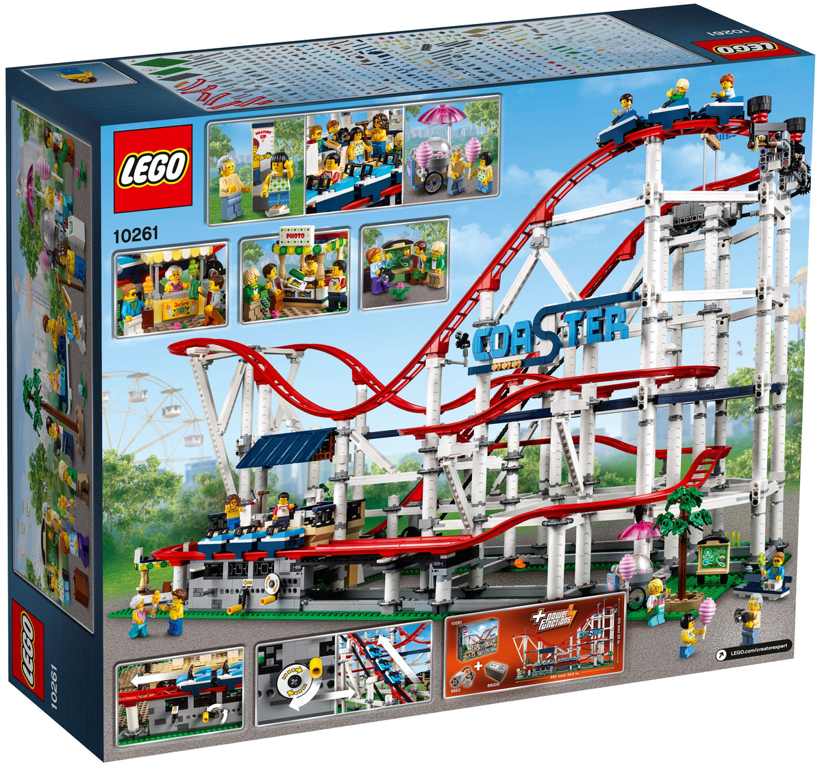 10261 LEGO Roller Coaster product image 2, provided for visual reference and product detail review