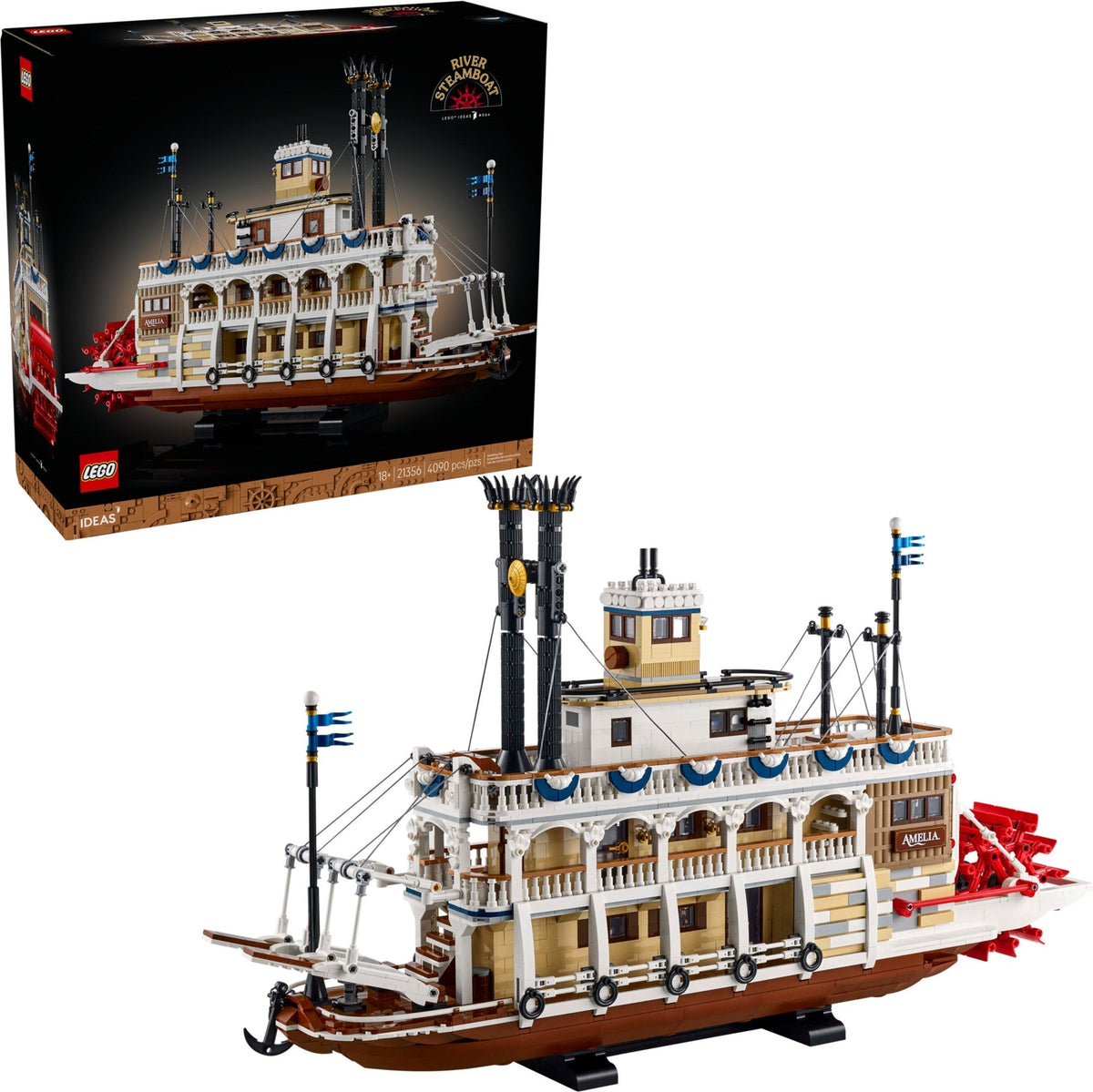 21356 River Steamboat product image 1, provided for visual reference and product detail review