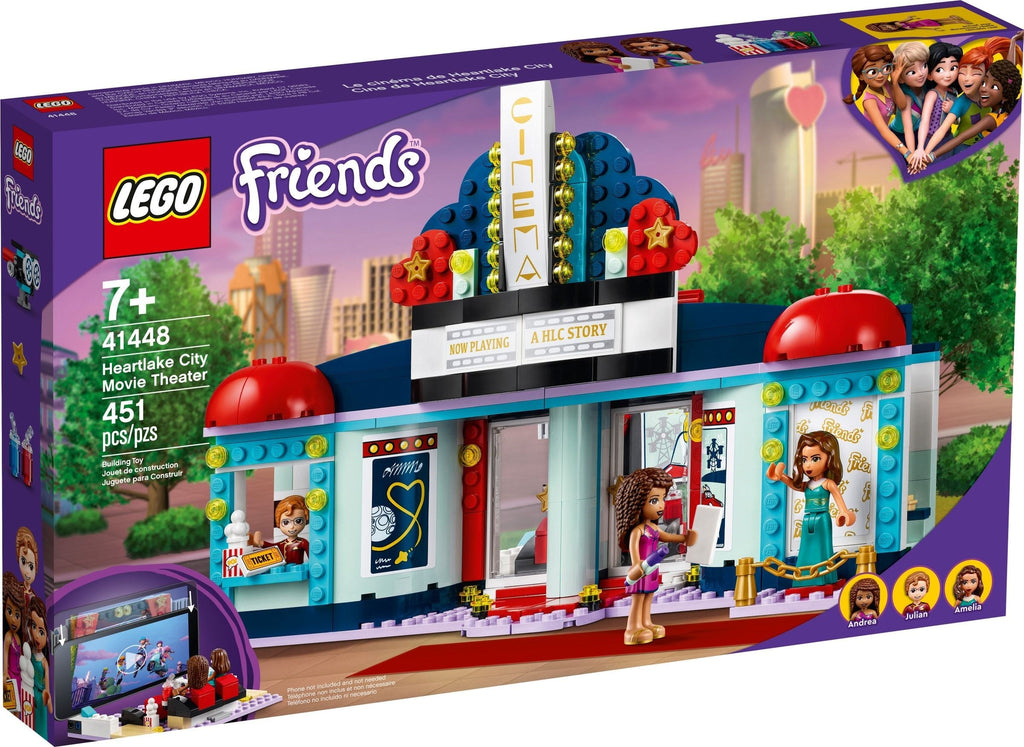 41448 LEGO Heartlake City Movie Theater product image 1, provided for visual reference and product detail review
