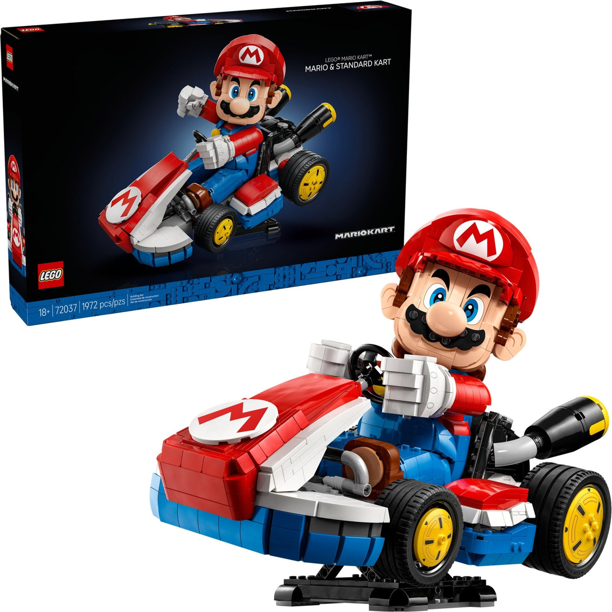 72037 LEGO Mario Kart™ – Mario & Standard Kart product image 1, provided for visual reference and product detail review