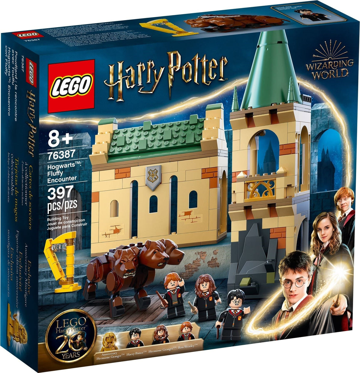 76387 LEGO Hogwarts: Fluffy Encounter product image 1, provided for visual reference and product detail review