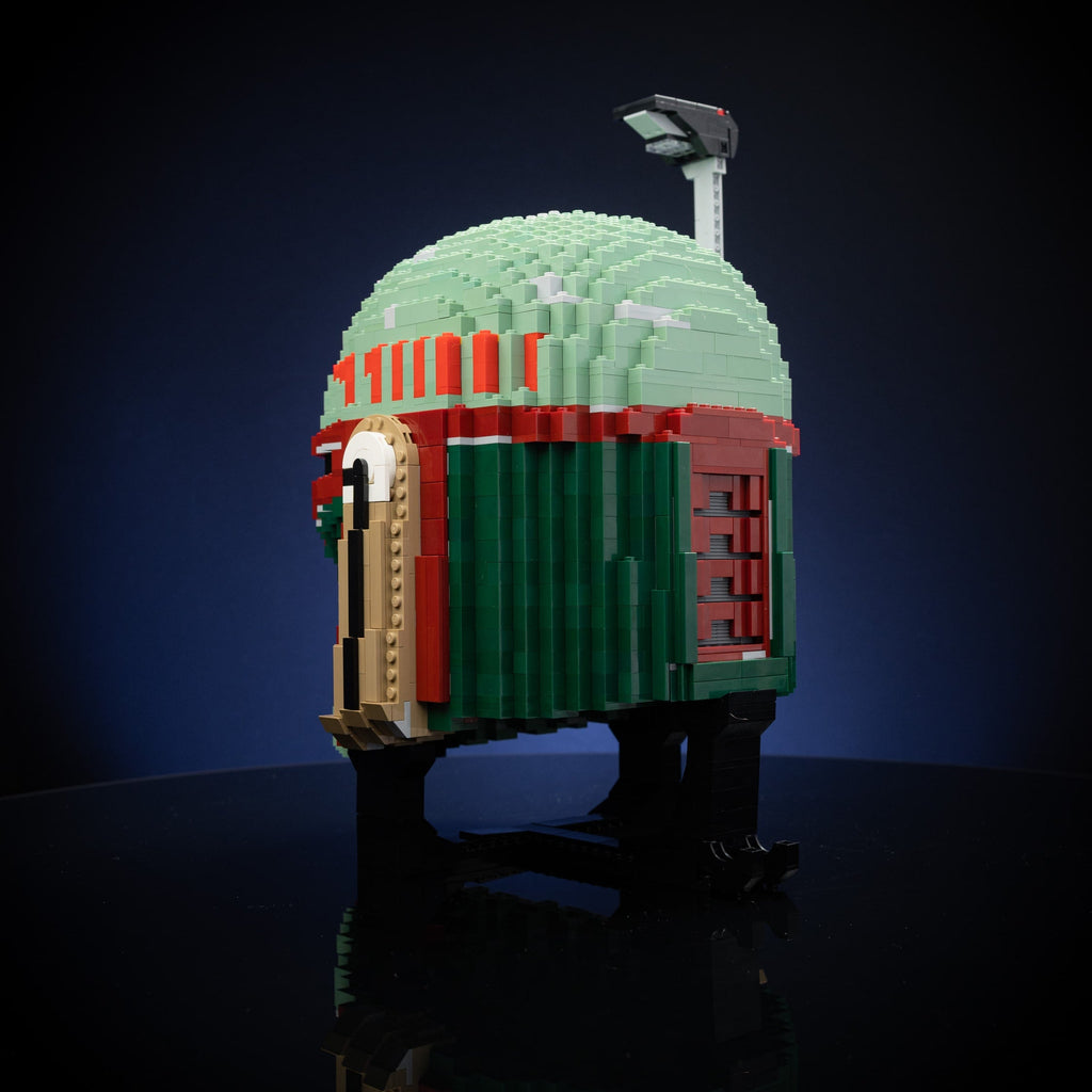 BBFETT Boba Life-Sized Replica Helmet product image 3, provided for visual reference and product detail review