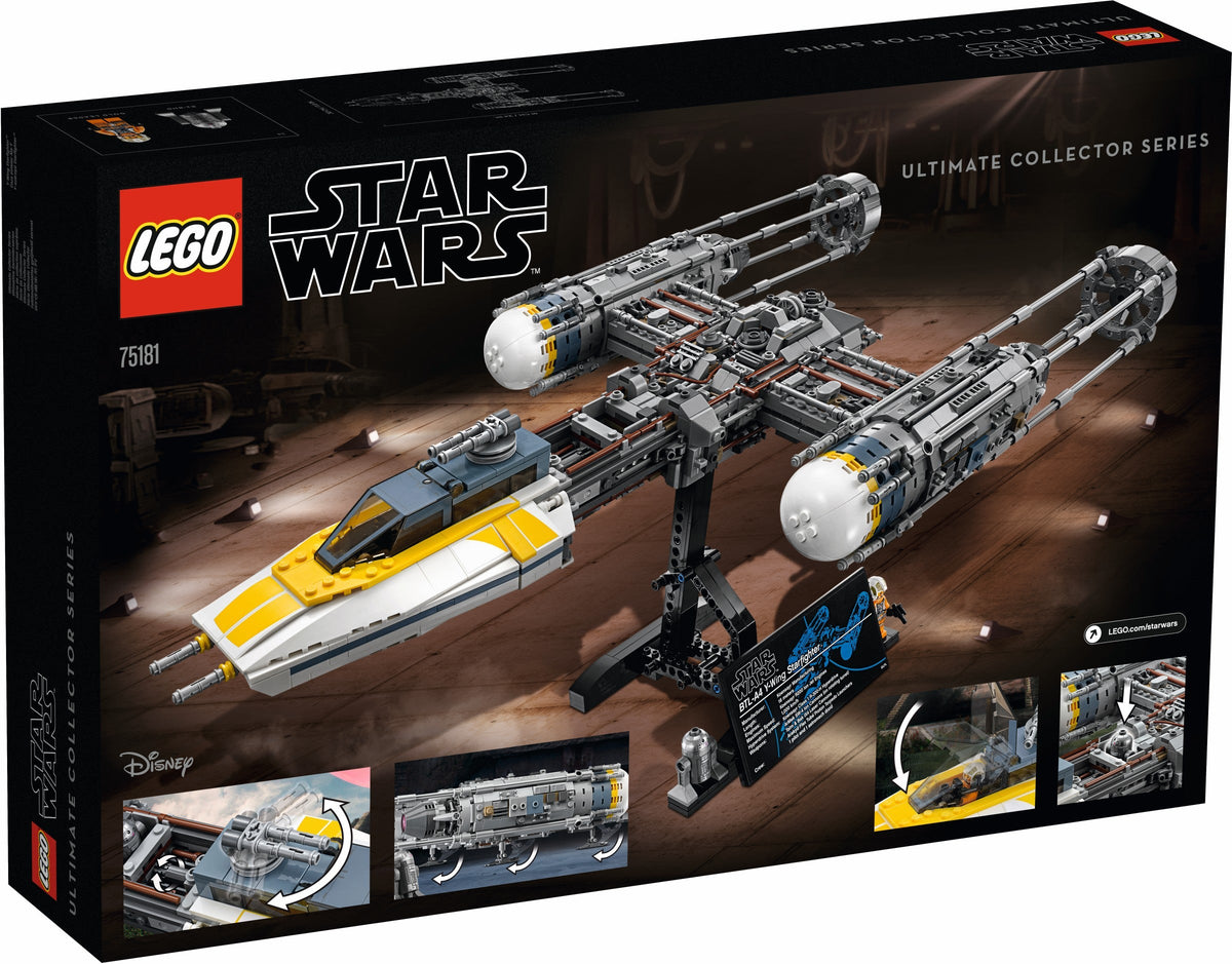 75181 LEGO Y-Wing Starfighter - UCS {2nd edition} - PRE-OWNED CERTIFIED product image 2, provided for visual reference and