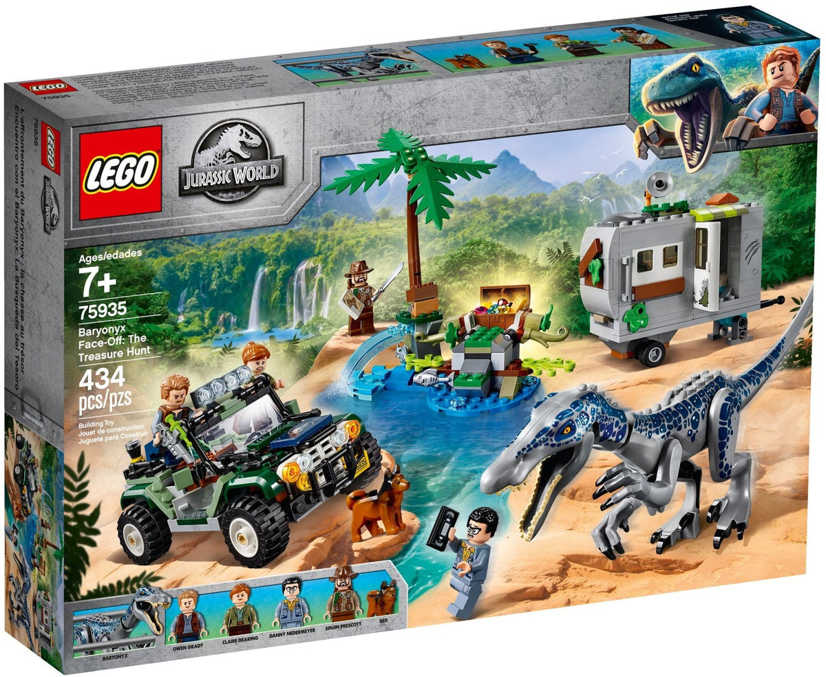 75935 LEGO Baryonyx Face-Off: The Treasure Hunt product image 1, provided for visual reference and product detail review