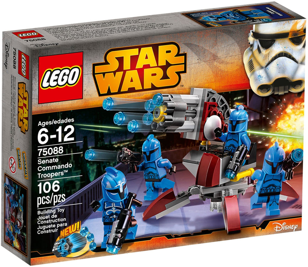 75088 Senate Commando Troopers product image 1, provided for visual reference and product detail review