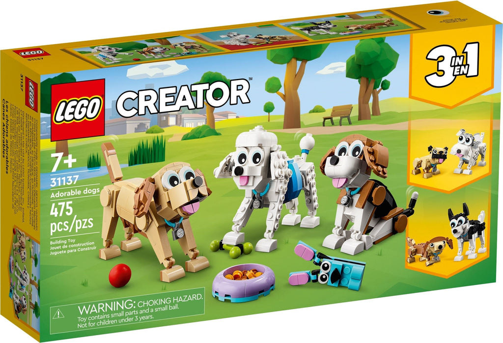 31137 LEGO Adorable Dogs product image 1, provided for visual reference and product detail review