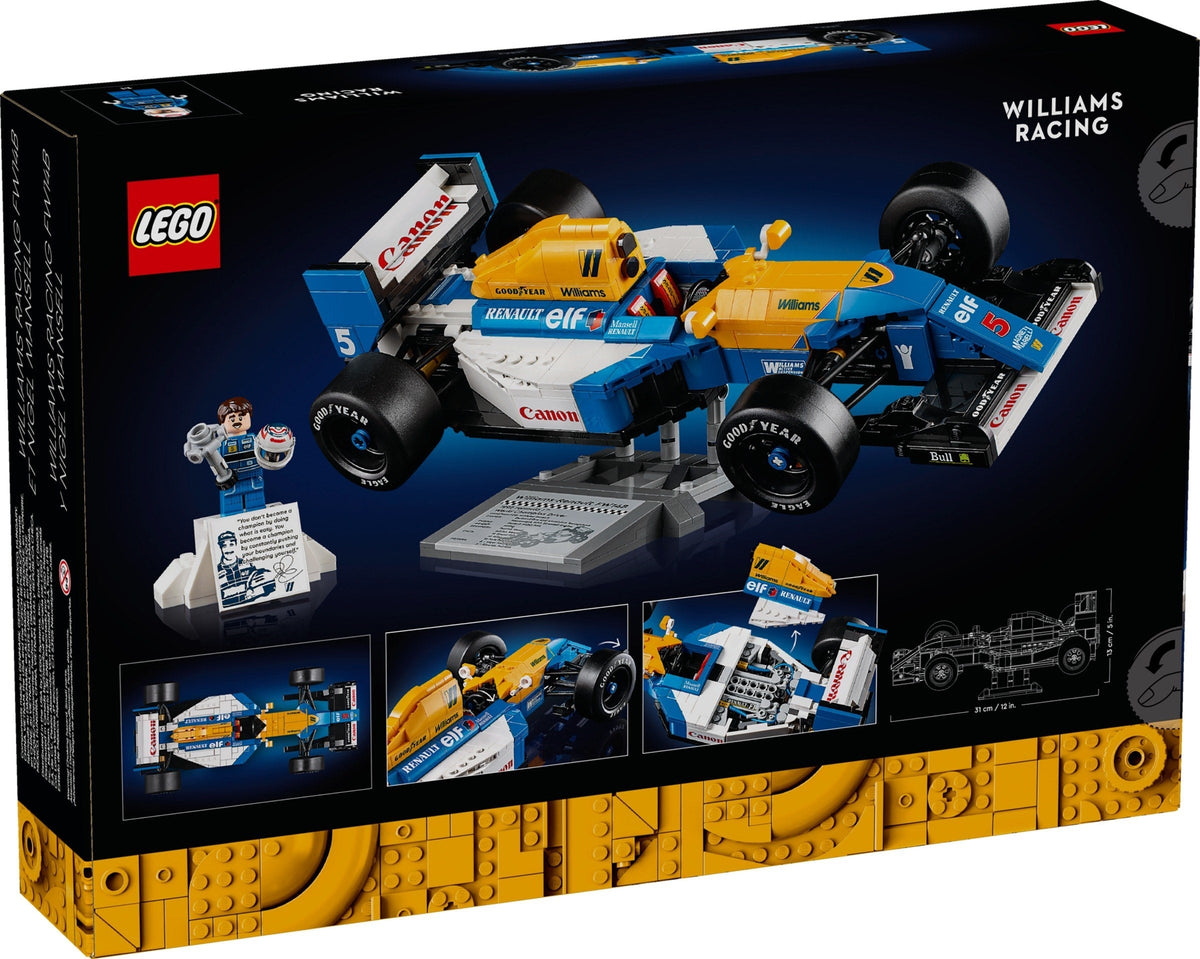 10353 Williams Racing FW14B & Nigel Mansell product image 2, provided for visual reference and product detail review