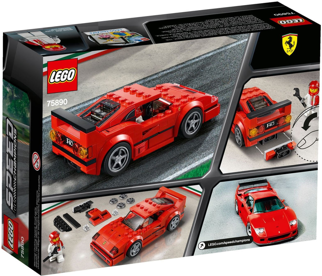 75890 LEGO Farrari F40 Competizione product image 2, provided for visual reference and product detail review