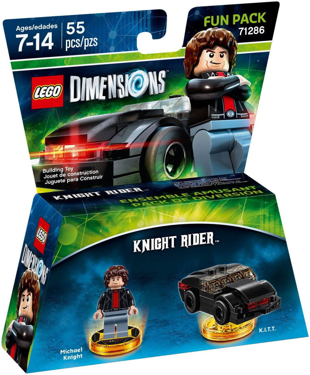 71286 Knight Rider Fun Pack PRE-OWNED CERTIFIED product image 1, provided for visual reference and product detail review