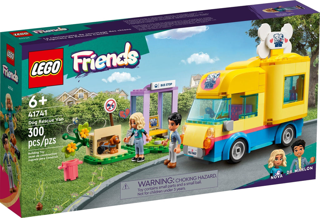 41741 LEGO Dog Rescue Van product image 1, provided for visual reference and product detail review