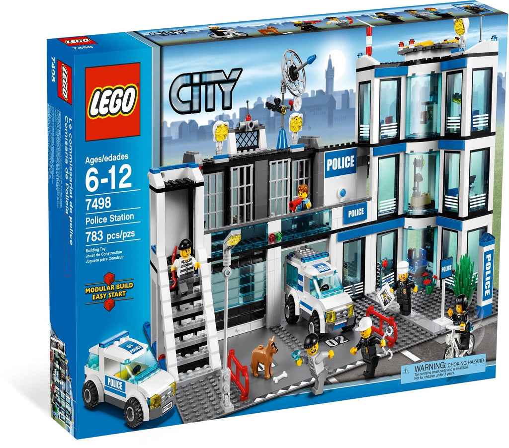 7498 Police Station PRE-OWNED CERTIFIED product image 1, provided for visual reference and product detail review
