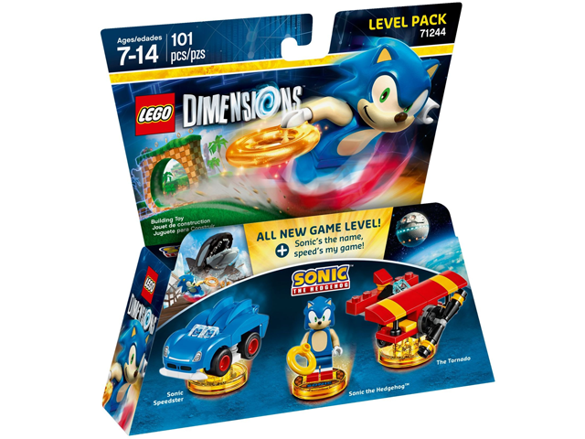 71244 Level Pack - Sonic the Hedgehog PRE-OWNED CERTIFIED product image 2, provided for visual reference and product detail