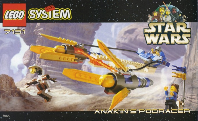 7131 Anakin's Podracer product image 1, provided for visual reference and product detail review