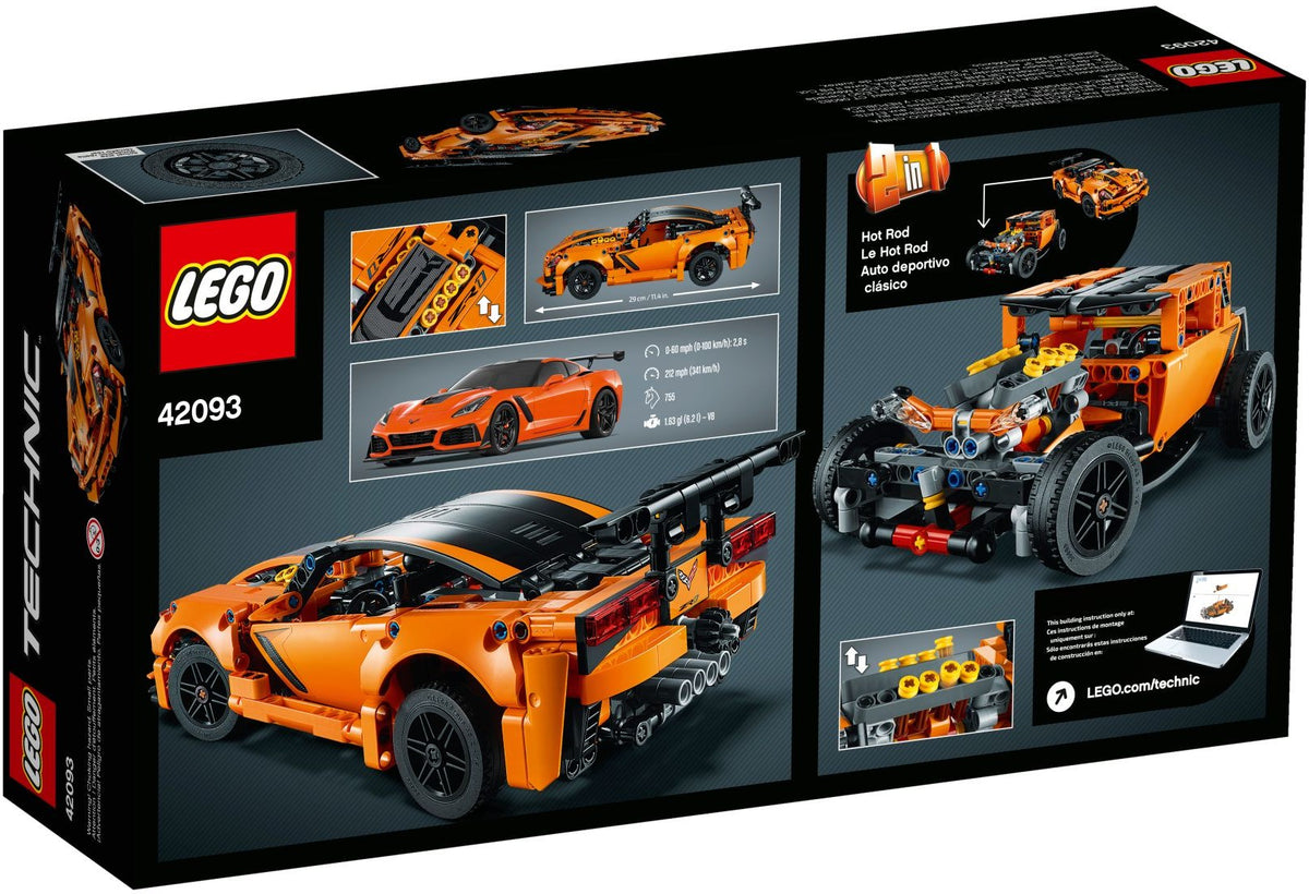 42093 LEGO Chevrolet Corvette ZR1 OPEN BOX NEW product image 2, provided for visual reference and product detail review