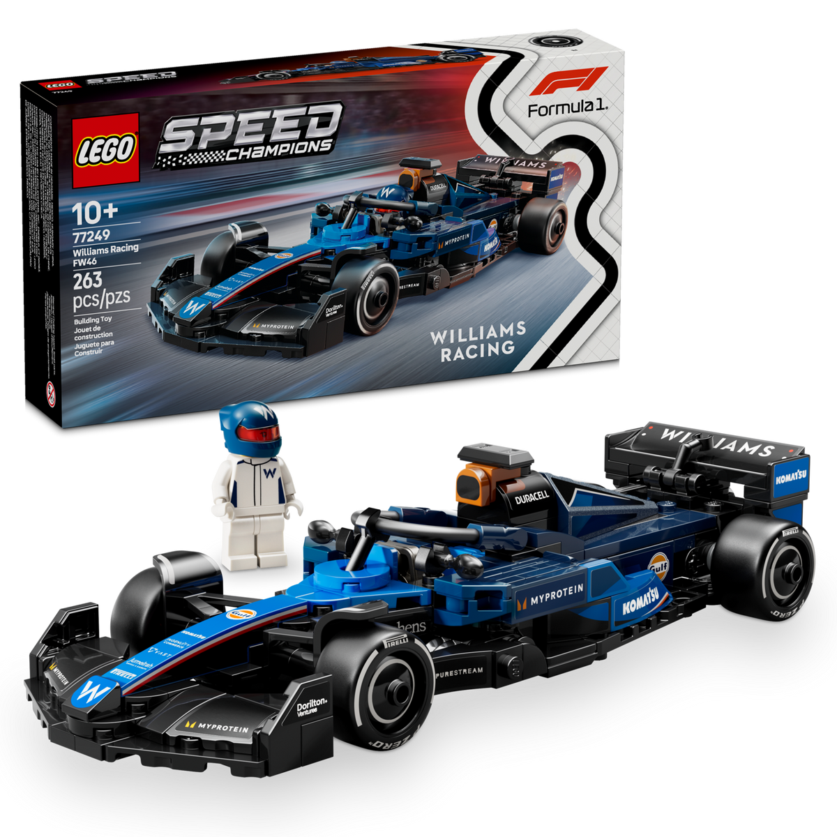 77249 Williams Racing FW46 F1® Race Car product image 1, provided for visual reference and product detail review