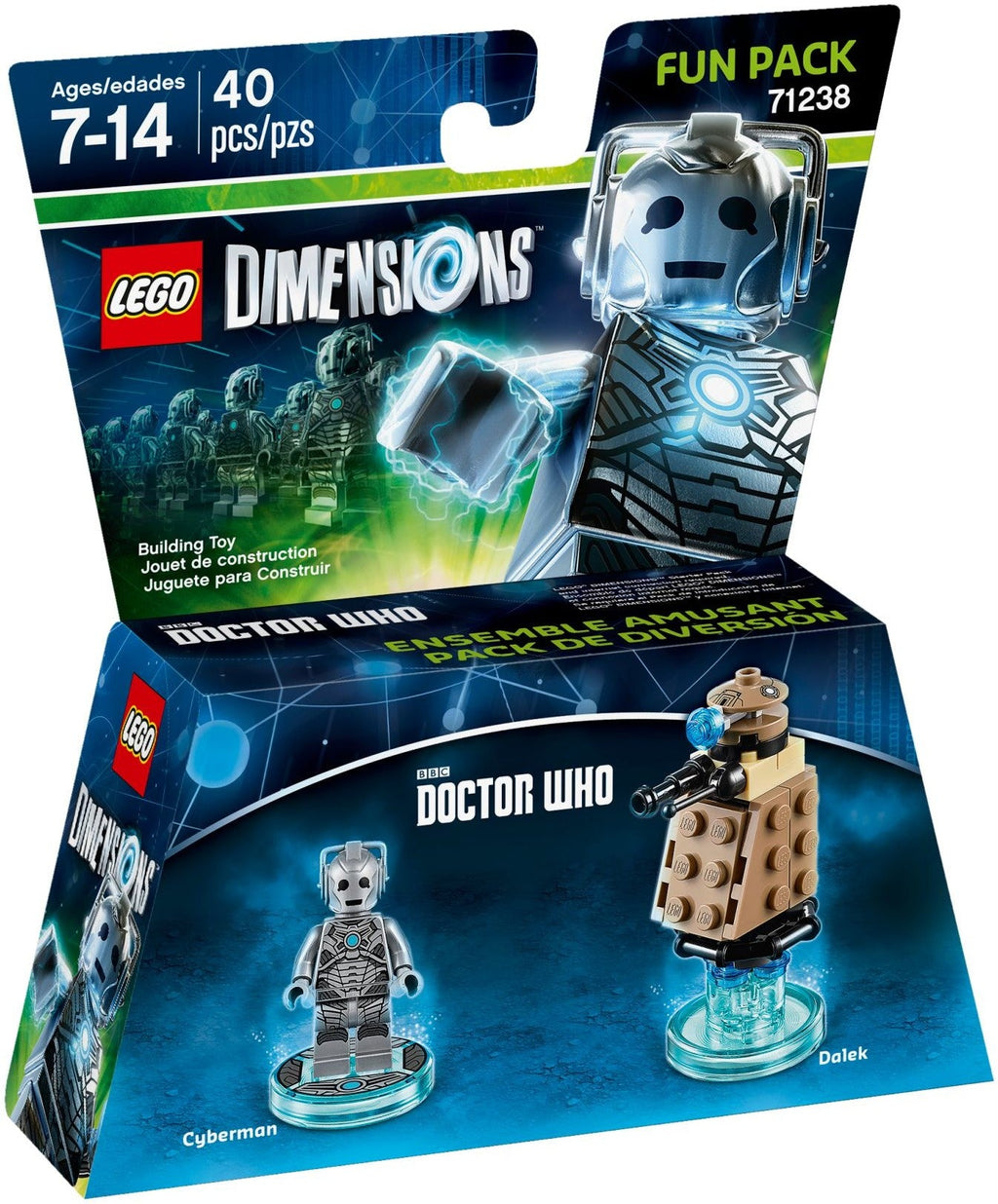 71238 Cyberman Fun Pack PRE-OWNED CERTIFIED product image 1, provided for visual reference and product detail review
