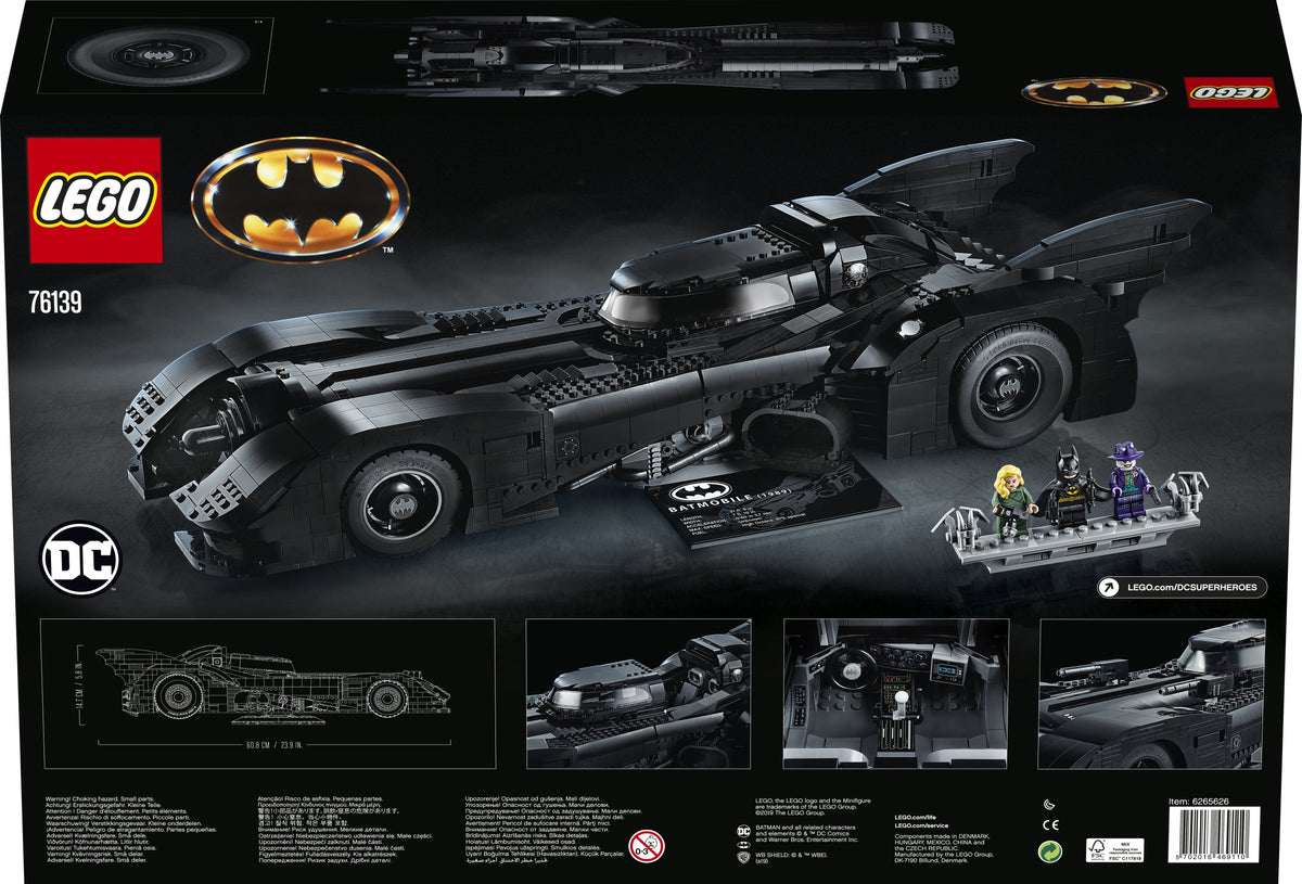 76139 1989 Batmobile PRE-OWNED CERTIFIED product image 2, provided for visual reference and product detail review