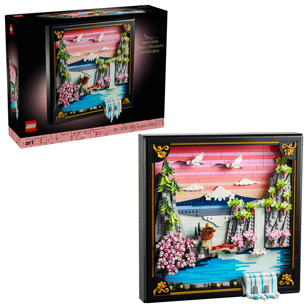 31218 Japanese Cherry Blossom Landscape product image 1, provided for visual reference and product detail review