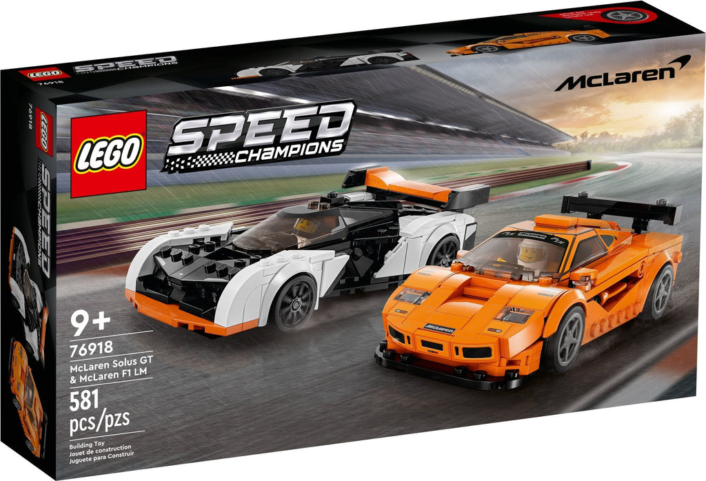 76918 LEGO McLaren Solus GT & McLaren F1 LM product image 1, provided for visual reference and product detail review