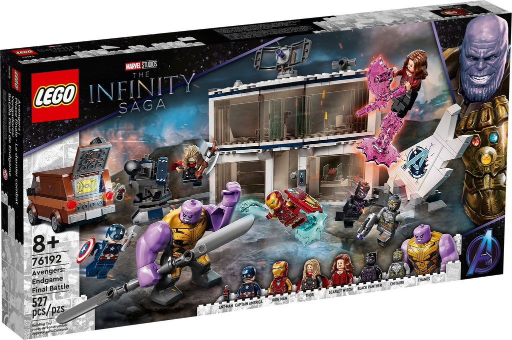 76192 LEGO Avengers: Endgame Final Battle product image 1, provided for visual reference and product detail review