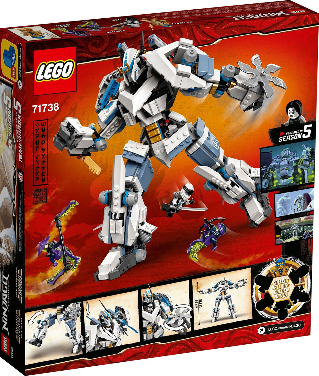 71738 LEGO Zane's Titan Mech Battle product image 2, provided for visual reference and product detail review