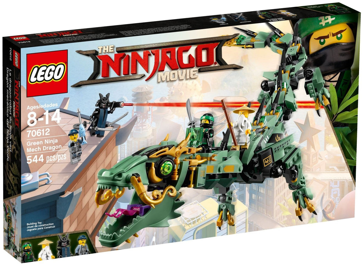 70612 Green Ninja Mech Dragon product image 1, provided for visual reference and product detail review