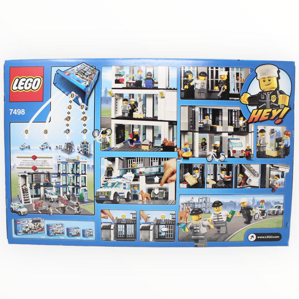 7498 Police Station PRE-OWNED CERTIFIED product image 2, provided for visual reference and product detail review