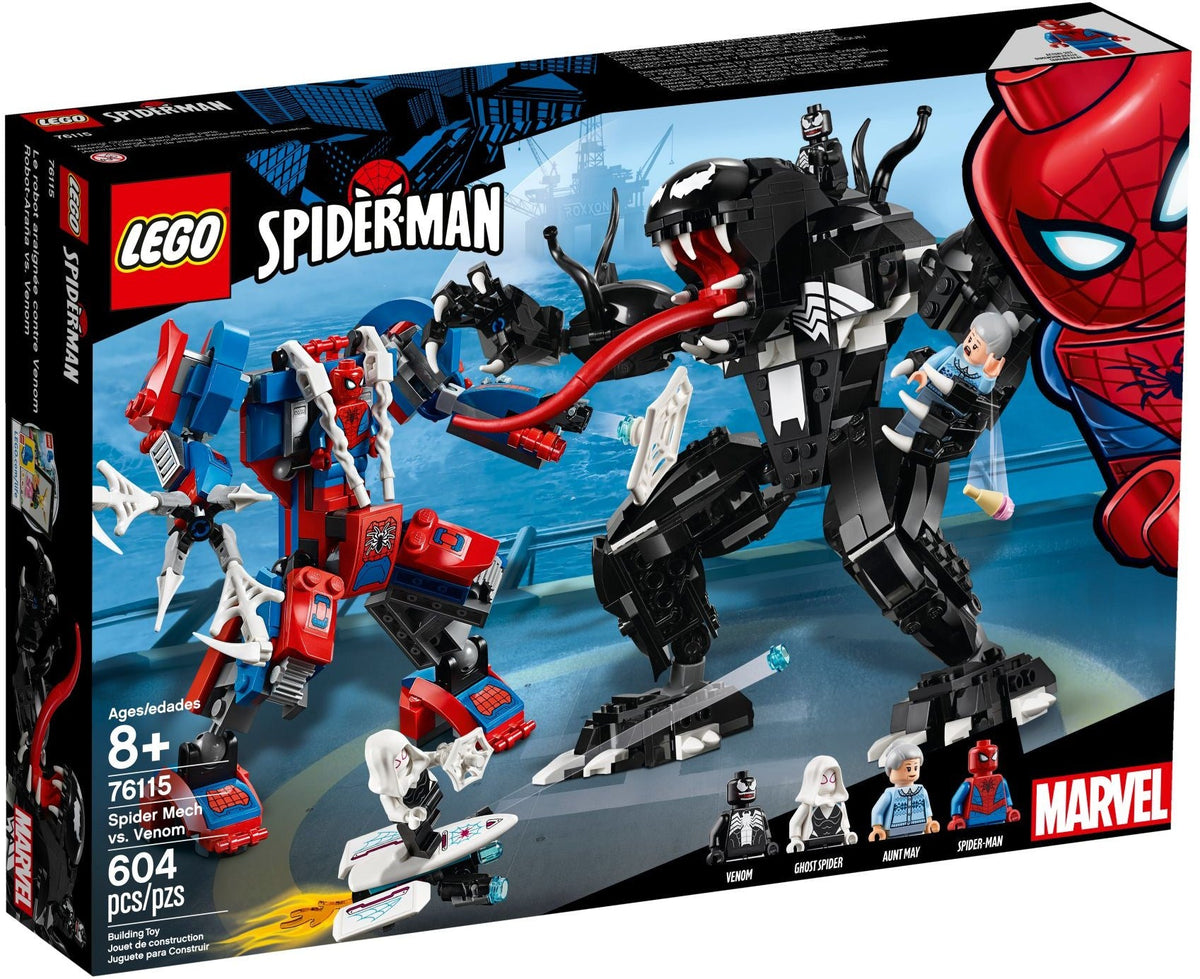 76115 LEGO Spider Mech vs. Venom product image 1, provided for visual reference and product detail review