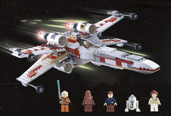 6212 X-wing Fighter PRE-OWNED CERTIFIED product image 2, provided for visual reference and product detail review