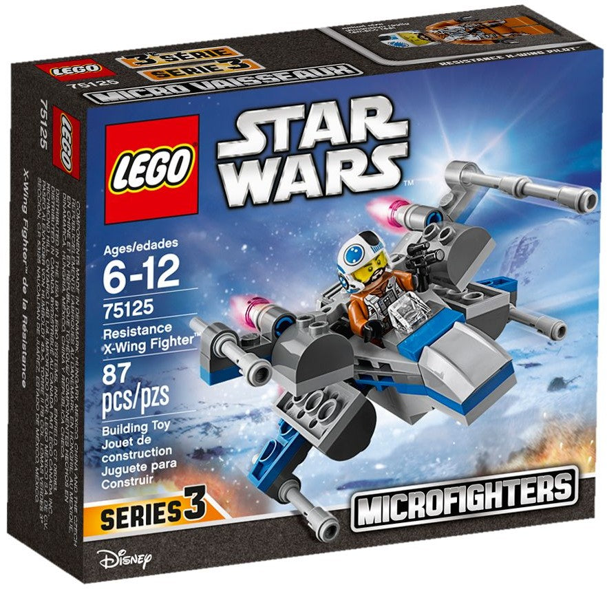 75125 Resistance X-wing Fighter product image 1, provided for visual reference and product detail review