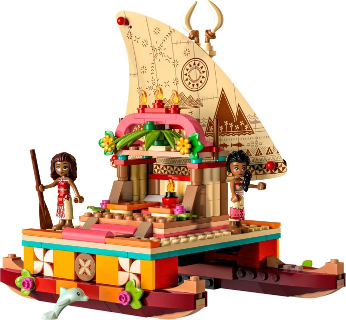 43210 LEGO Moana's Wayfinding Boat product image 3, provided for visual reference and product detail review