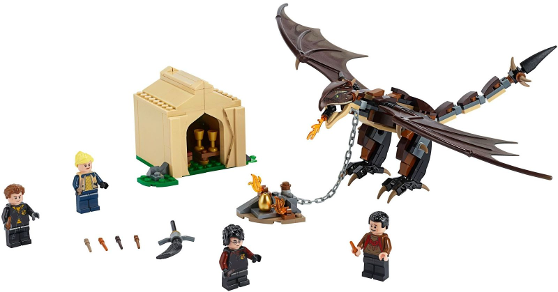 75946 LEGO Hungarian Horntail Triwizard Challenge product image 3, provided for visual reference and product detail review