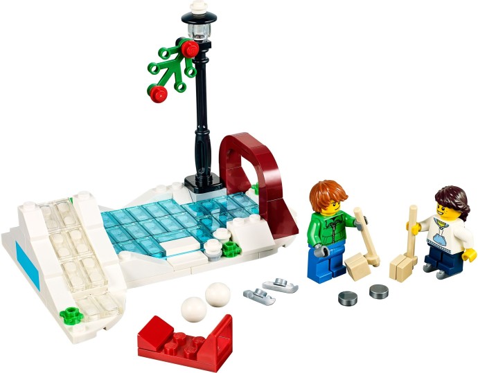 40107 Winter Skating Scene - Limited Edition 2014 Holiday Set (2 of 2) product image 2, provided for visual reference and