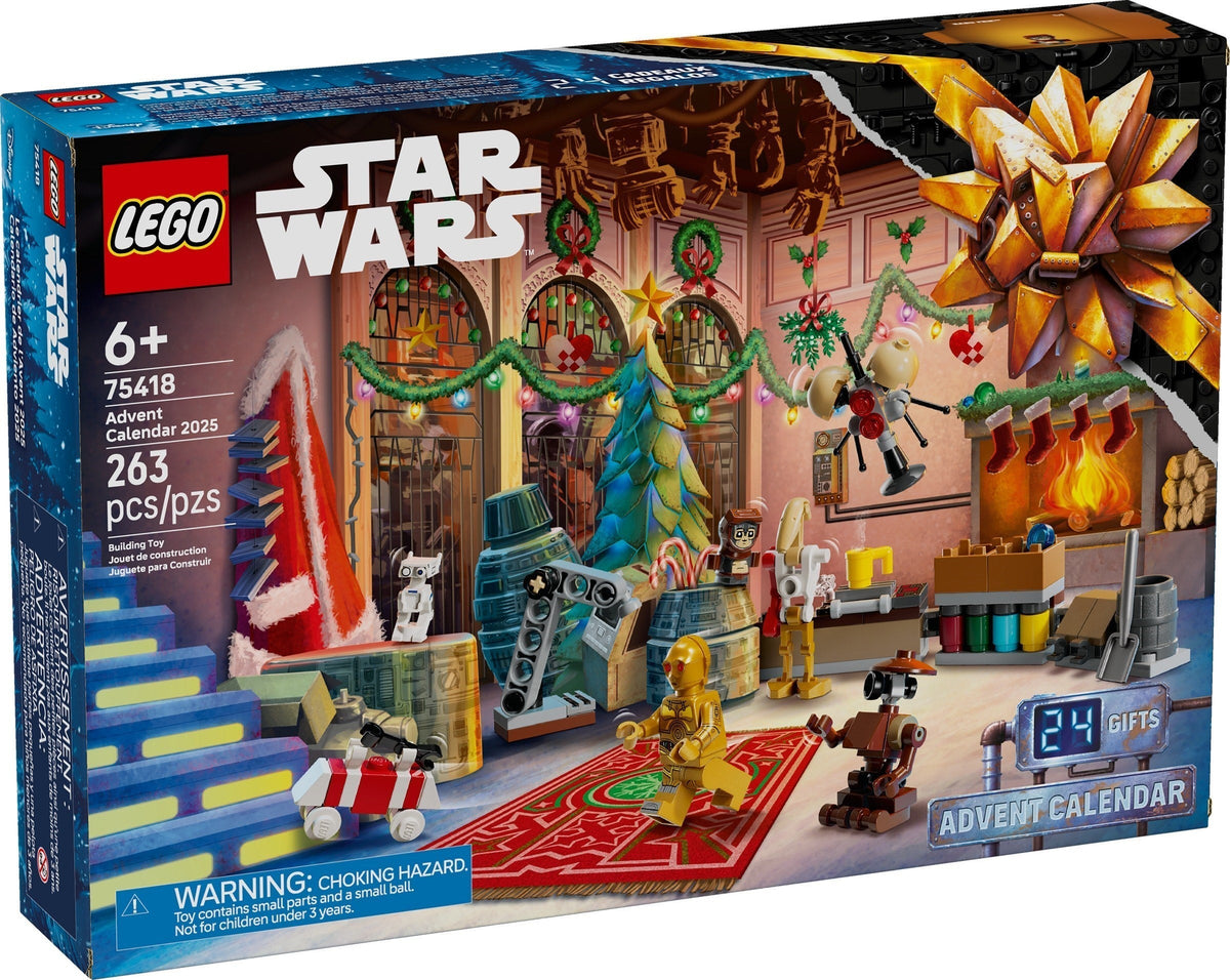 75418 LEGO Star Wars Advent Calendar 2025 product image 1, provided for visual reference and product detail review