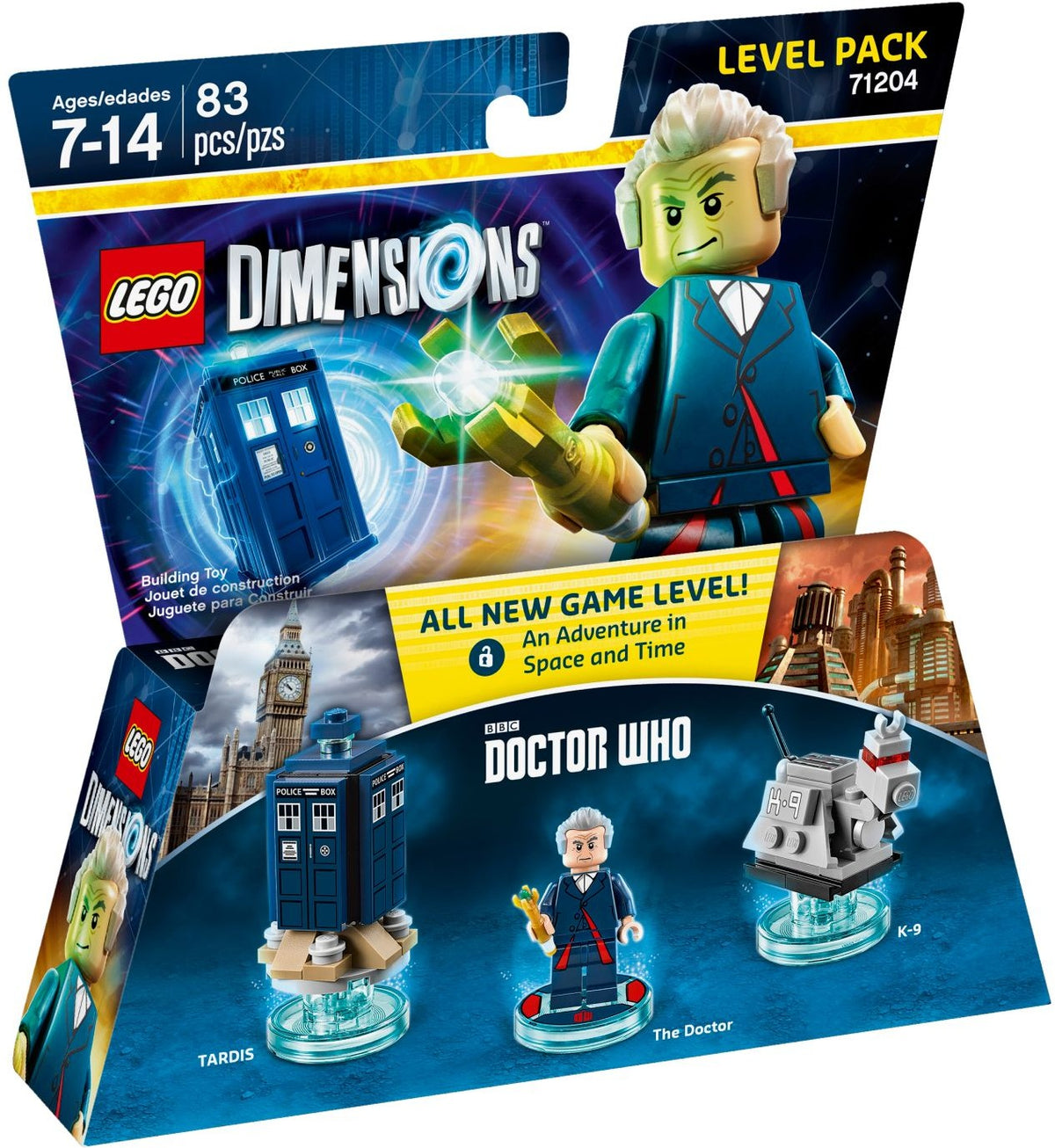 71204 Doctor Who Level Pack PRE-OWNED CERTIFIED product image 1, provided for visual reference and product detail review