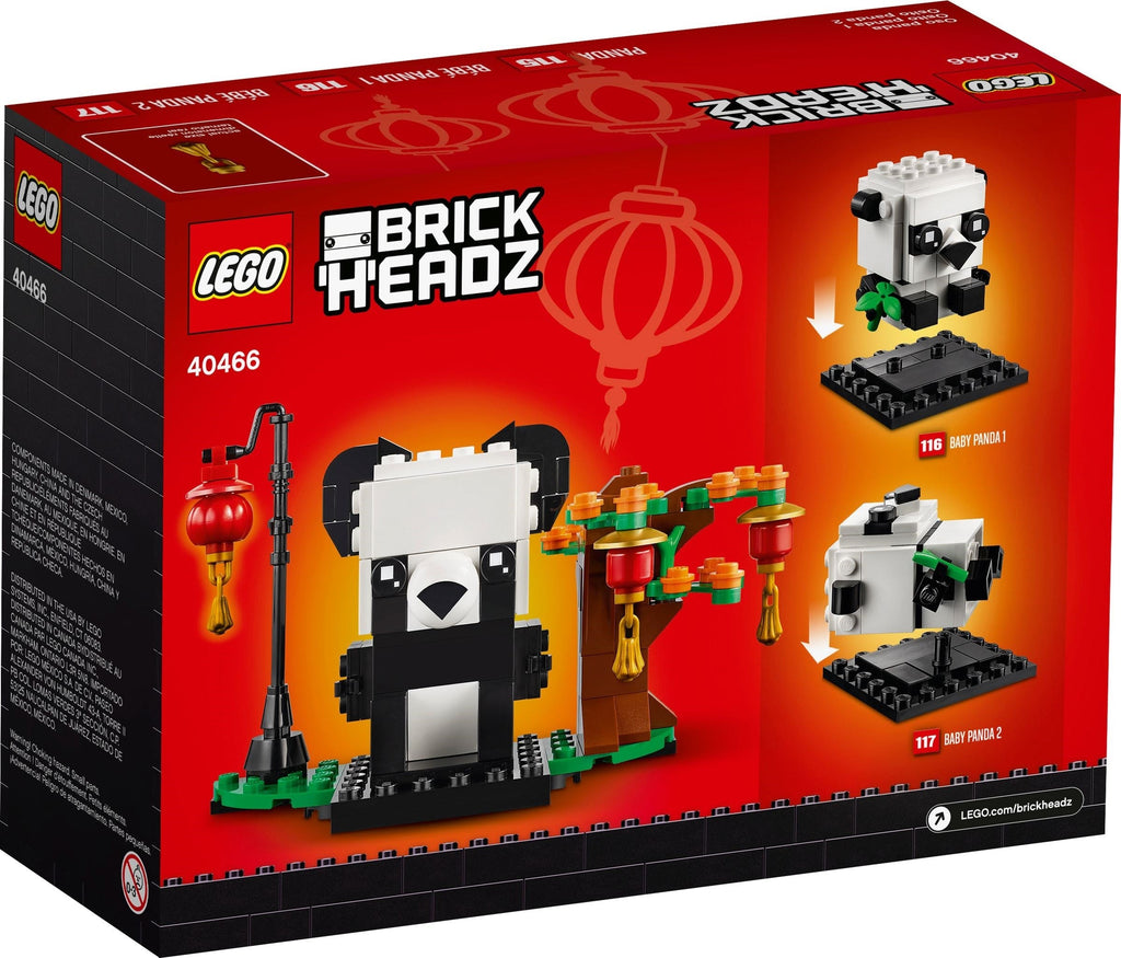 40466 Chinese New Year Pandas product image 2, provided for visual reference and product detail review